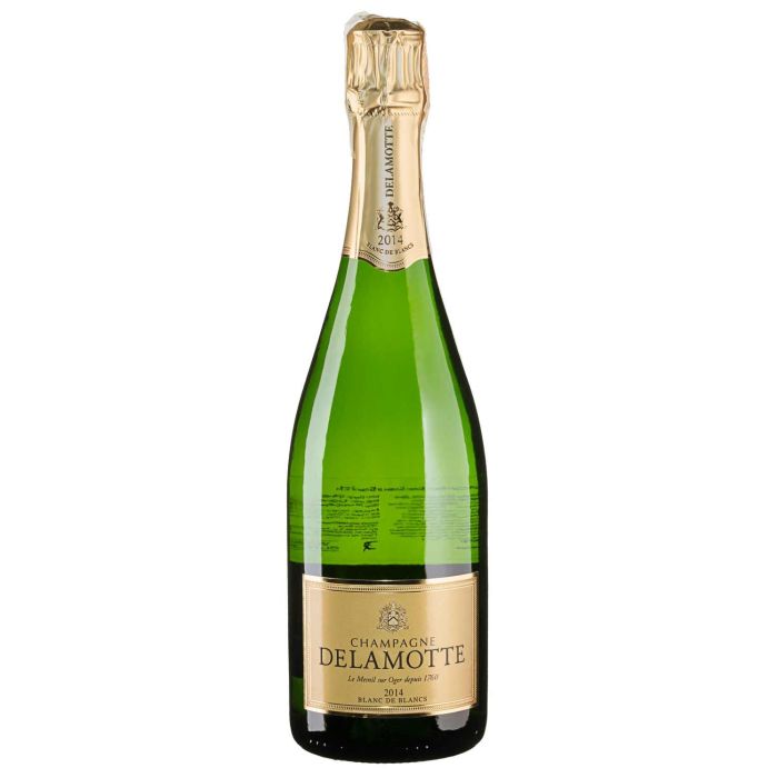 Шампанське Delamotte Blanc de Blancs / Блан де Блан 2014, біле, 0.75 л