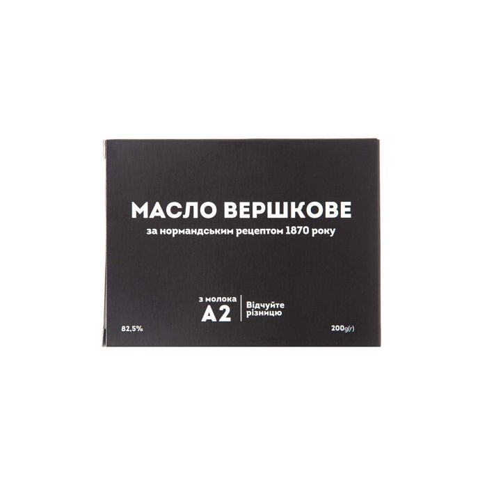 Масло вершкове за нормандським рецептом 1870 року 82,5% 200г, Вілла Роз