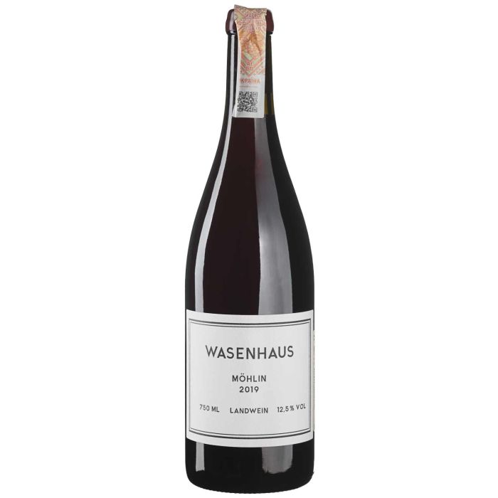 Вино Wasenhaus Spatburgunder Mohlin / Спатбургундер Молін 2019, червоне сухе, 0.75 л