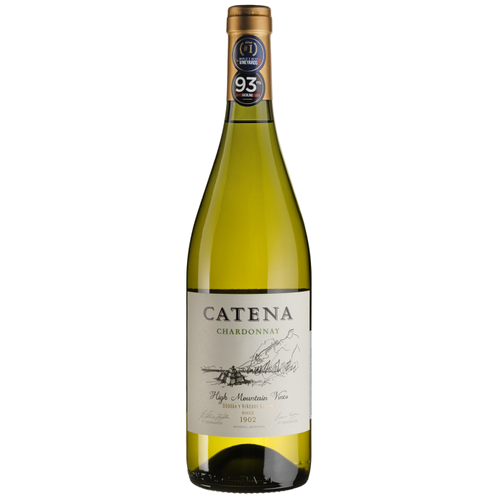 Вино Catena Zapata Catena Chardonnay / Катена Шардоне, біле сухе, 0.75 л