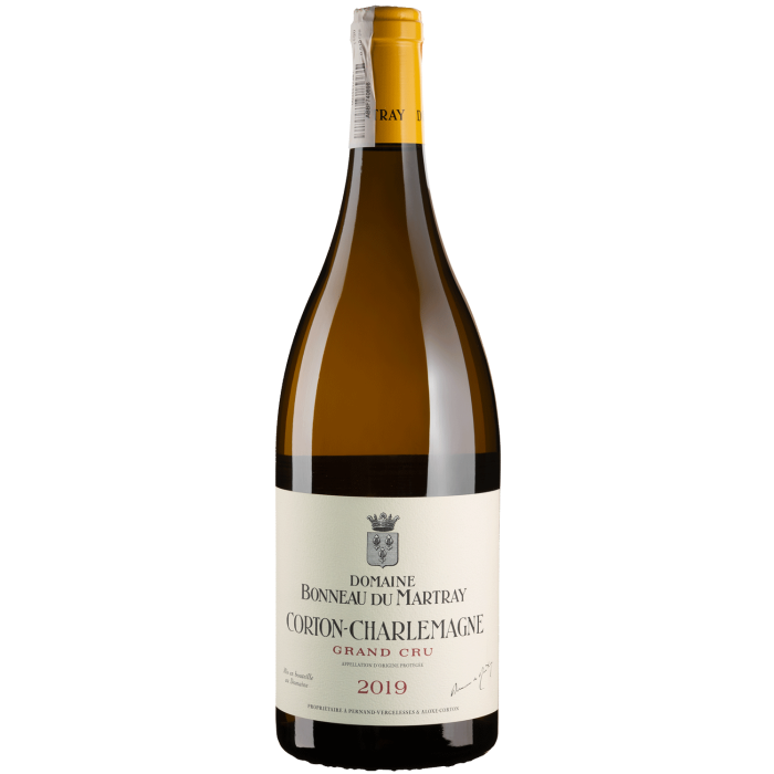 Вино Bonneau du Martray Corton-Charlemagne Grand Cru / Кортон Шарлемань Гран Крю 2019, біле сухе, 1.5 л
