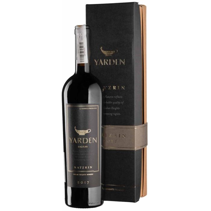 Вино Golan Heights Winery Katzrin Yarden / Катцерін Ярден 2017, червоне сухе, 0.75 л