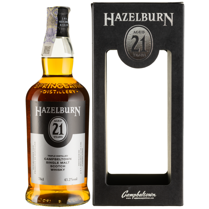 Віскі Hazelburn 21yo, 0.7 л