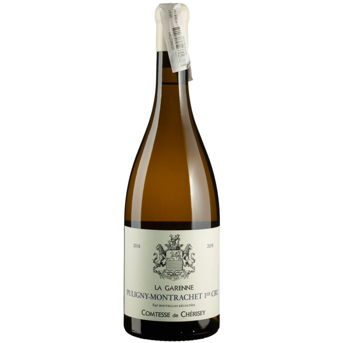 Вино Domaine Comtesse de Cherisey Puligny-Montrachet 1er Cru "La Garenne" / Пуліньї-Монраше Прем'єр Крю "Ля Гаренн" 2018, біле сухе, 0.75 л
