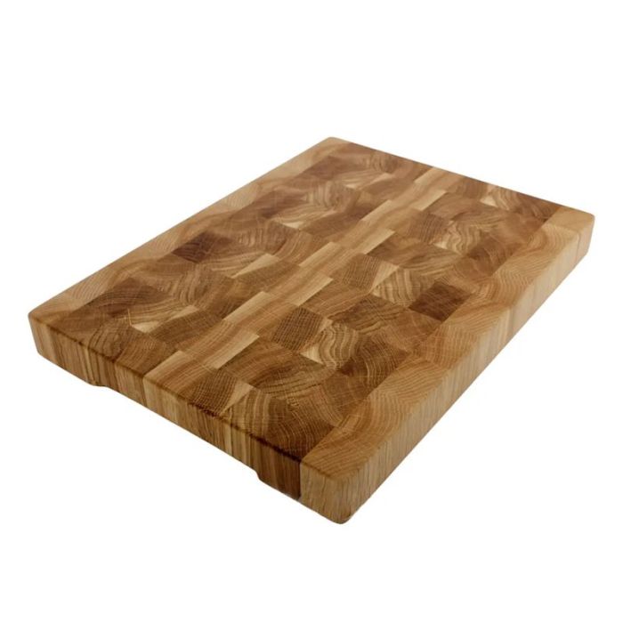 Дошка обробна торцева з дубу 35х25см, LineWood