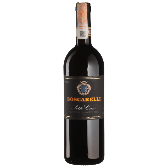 Вино Boscarelli Vino Nobile di Montepulciano Riserva / Віно Нобілє ді Монтепульчано Різерва, червоне сухе, 0.75 л