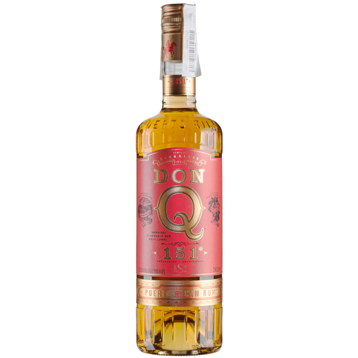 Ром Don Q 151 Overproof, 0.7 л