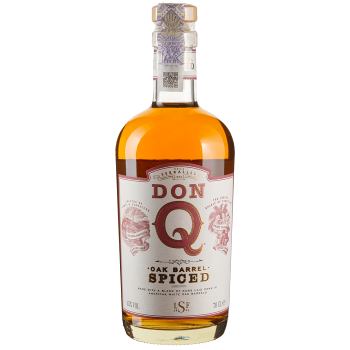 Ром Don Q Oak Barrel Spiced, 0.7 л