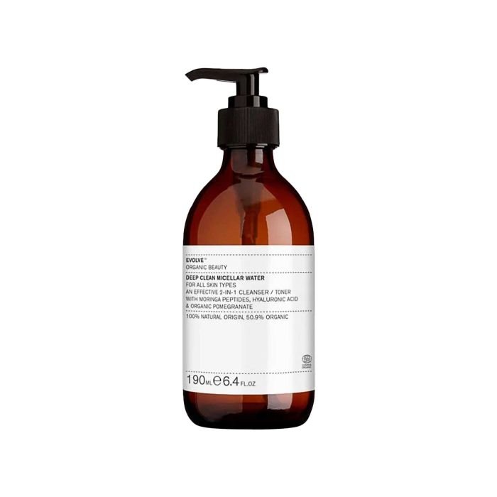 Міцелярна вода глибоко-очищаюча 190мл, Evolve Organic Beauty Міцелярна вода глибоко-очищаюча 190мл, Evolve Organic Beauty