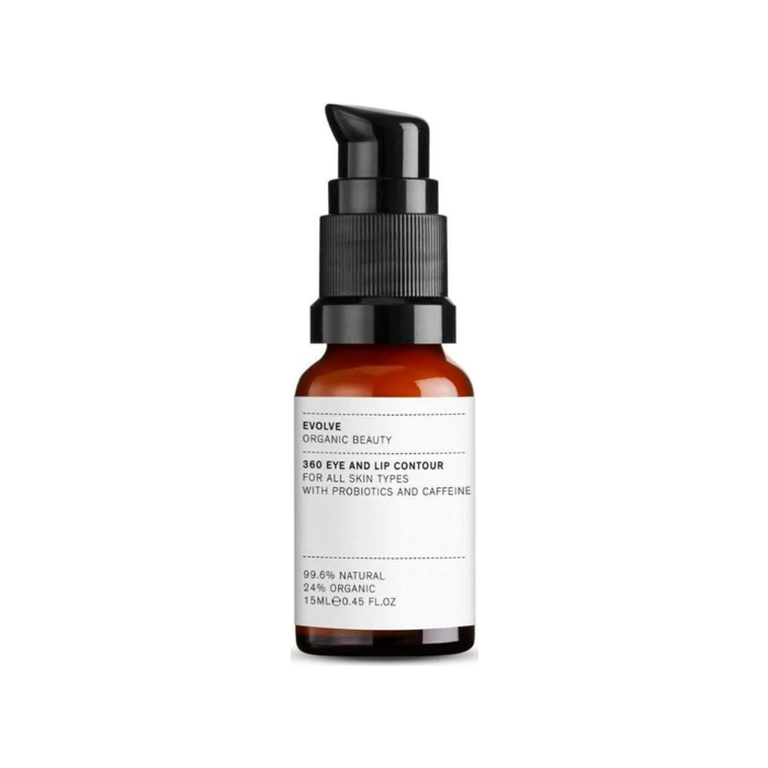Крем для контуру очей та губ 360 15мл, Evolve Organic Beauty