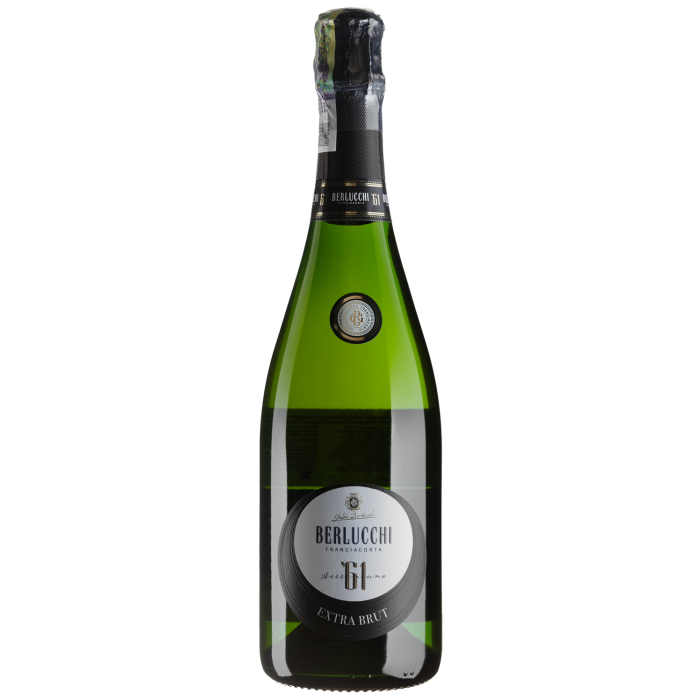 Ігристе Guido Berlucchi 61 Franciacorta Extra Brut Spumante / 61 Франчакорта Екстра Брют Спуманте, біле, 0.75 л Ігристе Guido Berlucchi 61 Franciacorta Extra Brut Spumante / 61 Франчакорта Екстра Брют Спуманте, біле, 0.75 л