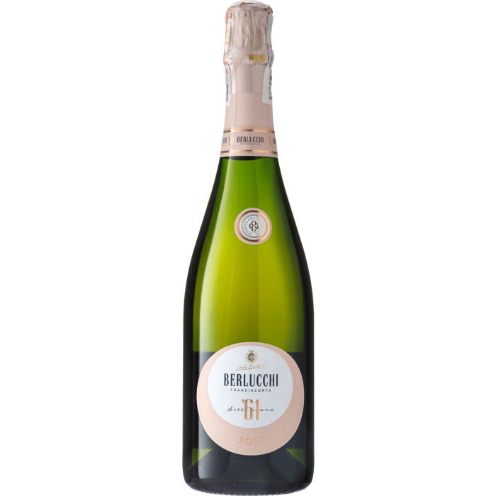 Ігристе Guido Berlucchi 61 Franciacorta Brut Rose / 61 Франчакорта Брют Розе, рожеве, 0.75 л