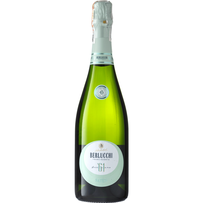 Ігристе Guido Berlucchi 61 Franciacorta Brut Saten / 61 Франчакорта Брют Сатен, біле, 0.75 л