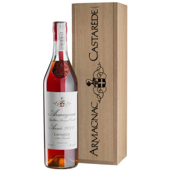 Арманьяк Armagnac Castarede, wooden box 2000, 0.7 л