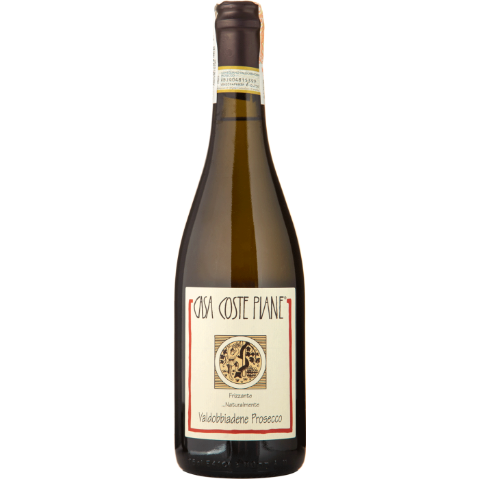 Ігристе Casa Coste Piane Frizzante Naturalmente Valdobbiadene Prosecco / Фрідзанте Натуральменте Вальдобьядене Просекко, біле, 0.75 л