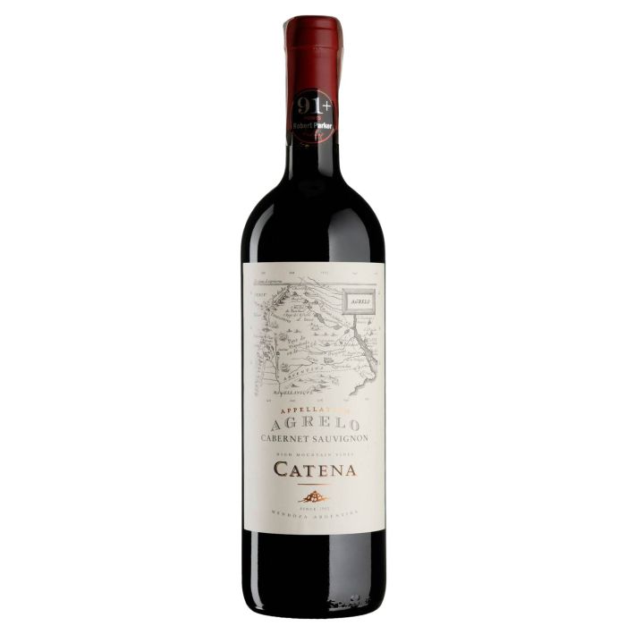 Вино Catena Zapata Catena Appellation Agrelo Cabernet Sauvignon / Катена Апеласьйон Агрело Каберне Совіньйон, червоне сухе, 0.75 л Вино Catena Zapata Catena Appellation Agrelo Cabernet Sauvignon / Катена Апеласьйон Агрело Каберне Совіньйон, червоне сухе, 0.75 л