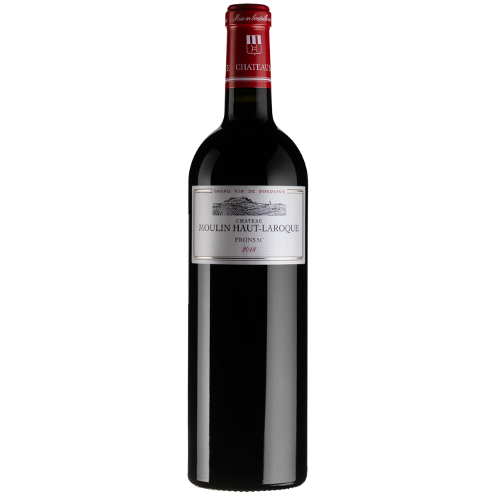 Вино Chateau Moulin Haut-Laroque Chateau Moulin Haut-Laroque / Шато Мулєн О-Ларок 2018, червоне сухе, 0.75 л