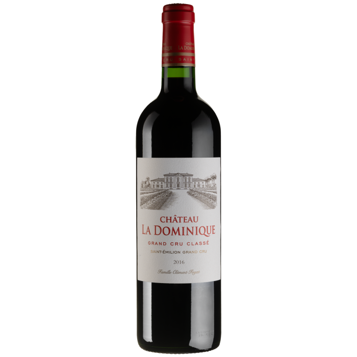 Вино Chateau La Dominique Chateau La Dominique / Шато Ля Домінік 2016, червоне сухе, 0.75 л