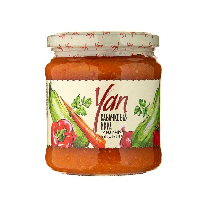 Ікра кабачкова 470 г, Yan