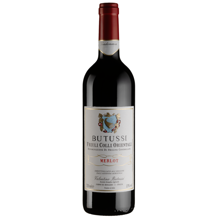 Вино Valentino Butussi Merlot / Мерло, червоне сухе, 0.75 л