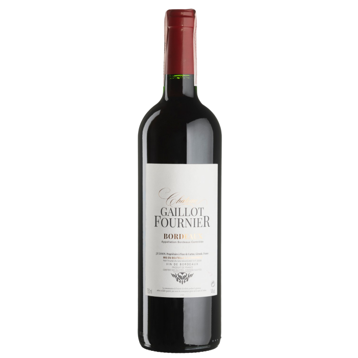 Вино Chateau Gaillot Fournier Chateau Gaillot Fournier / Шато Гайо Фурн'є, червоне сухе, 0.75 л