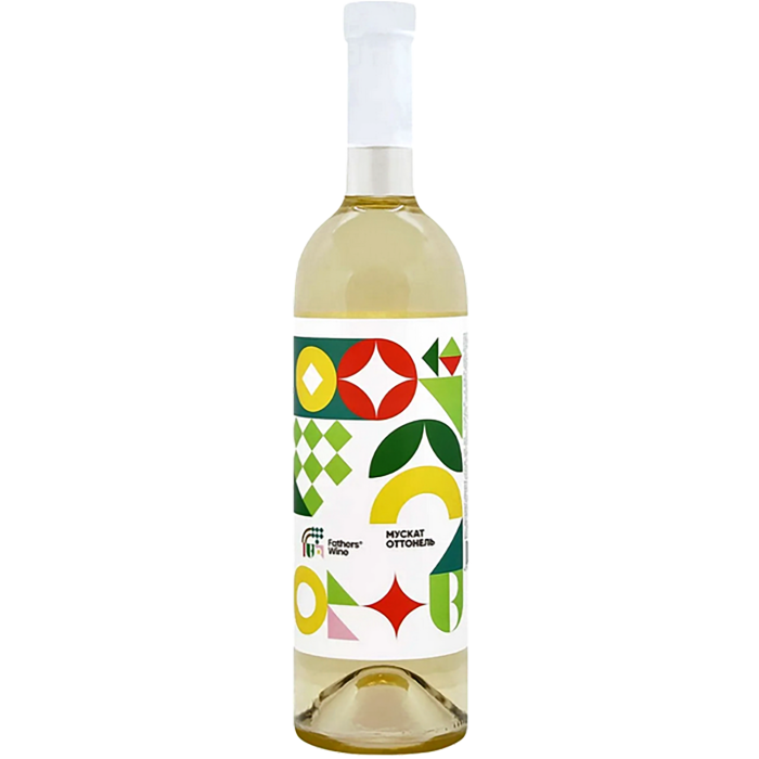 Вино Father’s wine VB Мускат Оттонель / Мускат Оттонель, біле сухе, 0.75 л