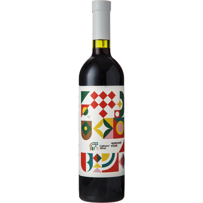 Вино Father’s wine VB Червоний ромб / Червоний ромб, 0.75 л