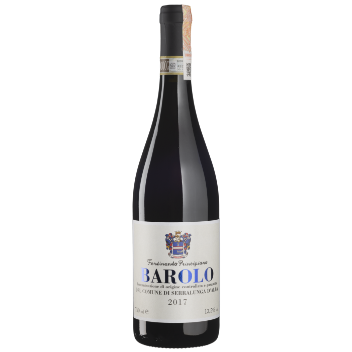 Вино Ferdinando Principiano Barolo DOCG del Comune di Serralunga / Бароло DOCG дель Комуне ді Серралунга 2019, червоне сухе, 0.75 л