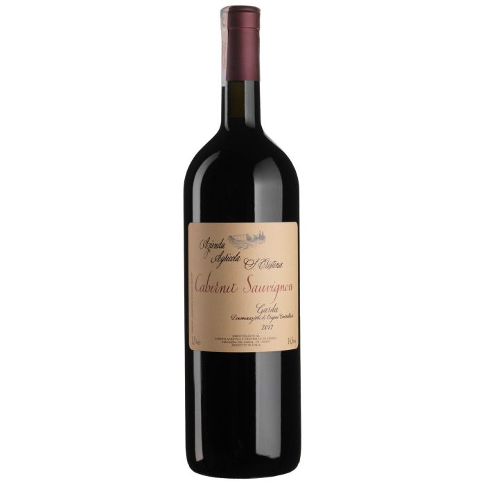 Вино Zenato Cabernet Sauvignon Garda / Каберне Совіньйон Гарда, червоне сухе, 1.5 л