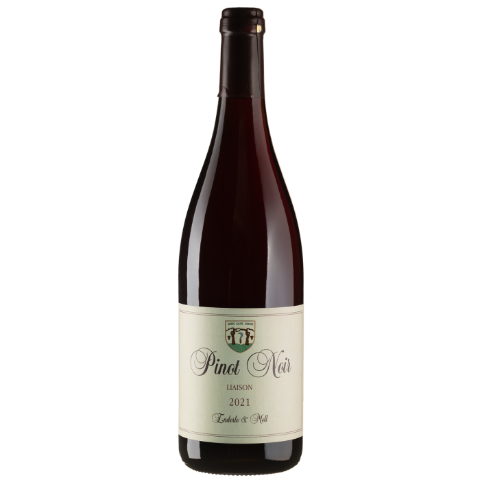 Вино Enderle&Moll Pinot Noir Liaison / Піно Нуар Ліаісон 2021, червоне сухе, 0.75 л
