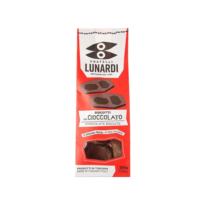 Печиво Кантучіні з шоколадом 200г, Fratelli Lunardi