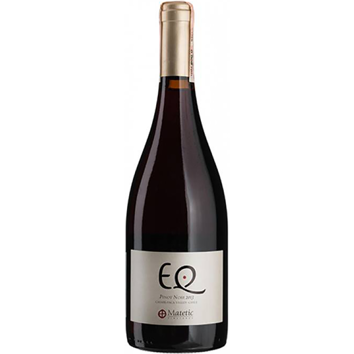 Вино Matetic Vineyards Pinot Noir EQ / Піно Нуар EQ (Еквілібріо) Матетік 2019, червоне сухе, 0.75 л