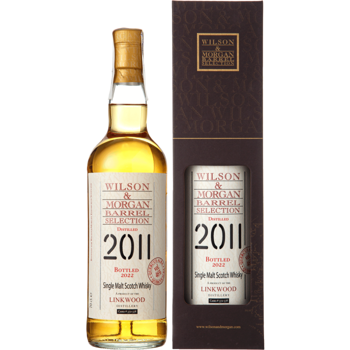 Віскі Wilson & Morgan Wilson & Morgan Linkwood Quercus Alba, 0.7 л