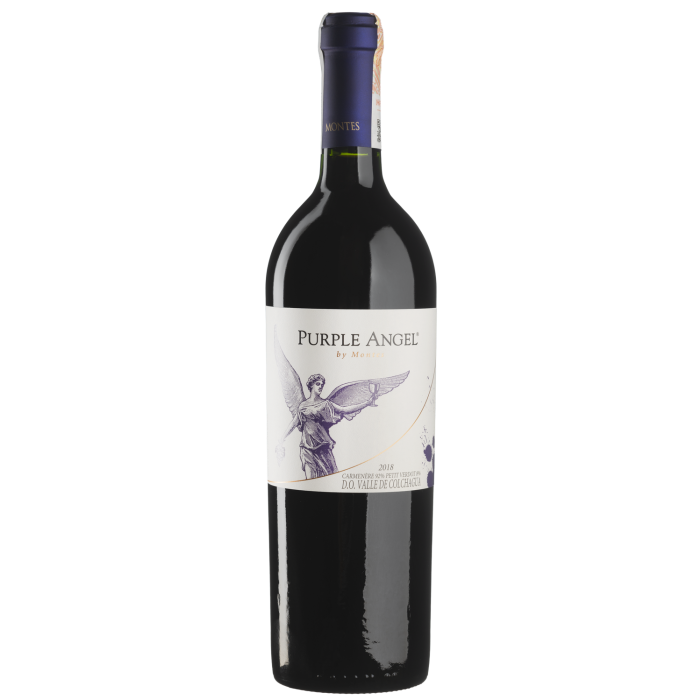 Вино Montes Purple Angel / Перпл Енджел 2020, червоне сухе, 0.75 л