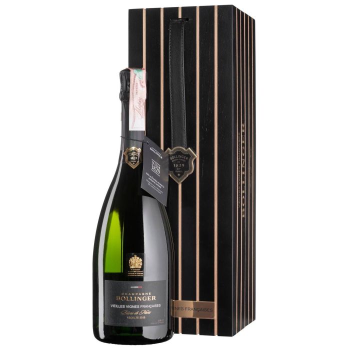 Шампанське Champagne Bollinger Vieilles Vignes Francaises, wooden box / В'єй Вінь Франсез, дерев'яна коробка 2013, біле, 0.75 л
