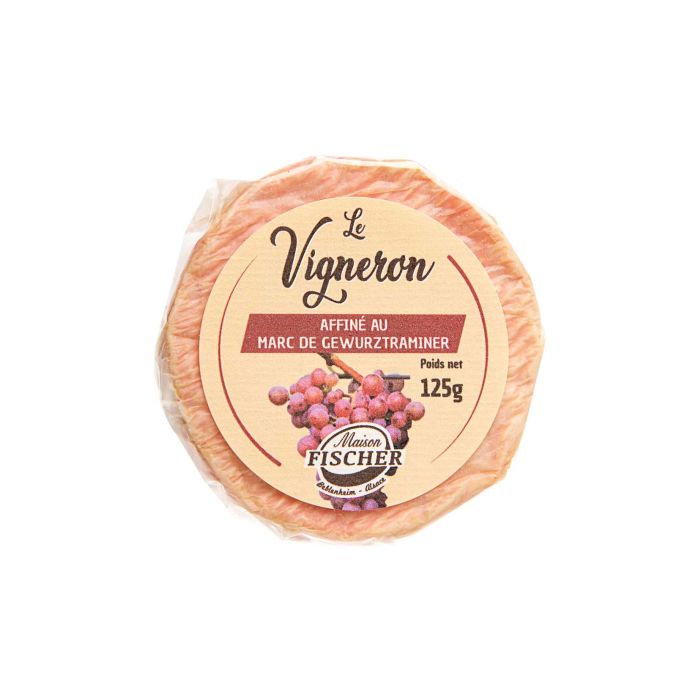 Сир м'який з митою скоринкою з коров'ячого молока Марк Гевюрц 125г, Le Vigneron