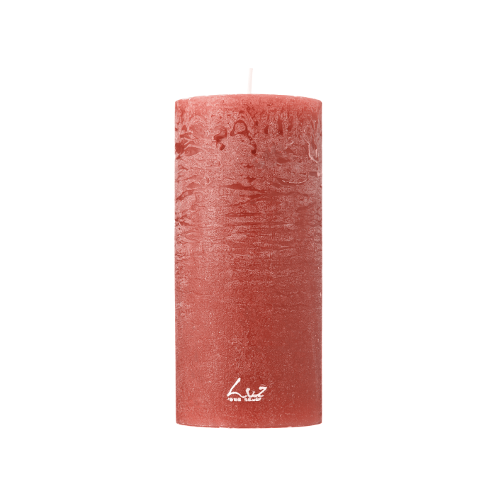 Свічка кольору секвої 7x15см Luz Your Senses, Rasteli