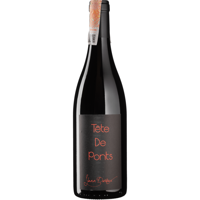 Вино Yann Durieux Tete de Ponts / Тет де Понт 2018, червоне сухе, 0.75 л