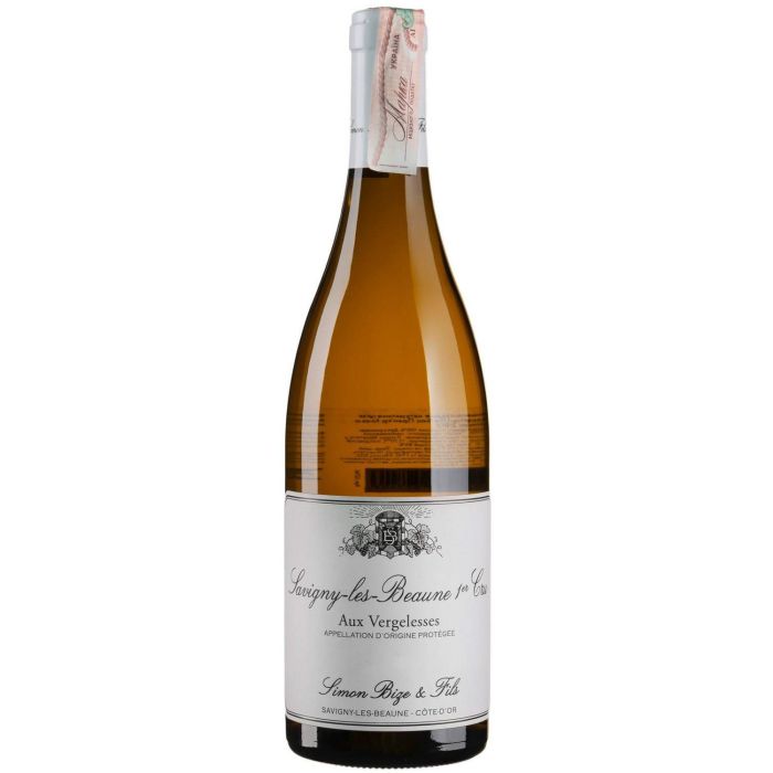 Вино Simon Bize et Fils Savigny les Beaune 1er cru aux Vergelesses / Савіньї Лє Бон Прем'єр Крю о Вержелес 2018, біле сухе, 0.75 л