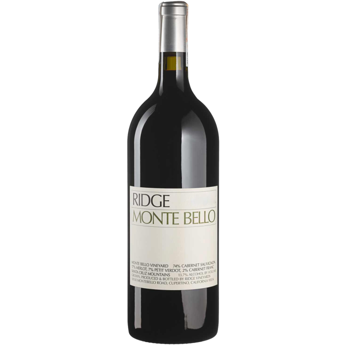 Вино Ridge Vineyards California Monte Bello / Каліфорнія Монте Белло 2019, червоне сухе, 1.5 л Вино Ridge Vineyards California Monte Bello / Каліфорнія Монте Белло 2019, червоне сухе, 1.5 л
