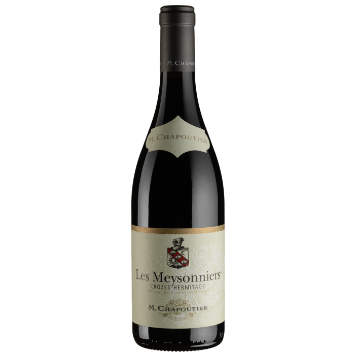 Вино Chapoutier Crozes Hermitage Les Meysonniers Rouge / Крозе Ермітаж Лє Мейсон'є Руж, червоне сухе, 0.75 л