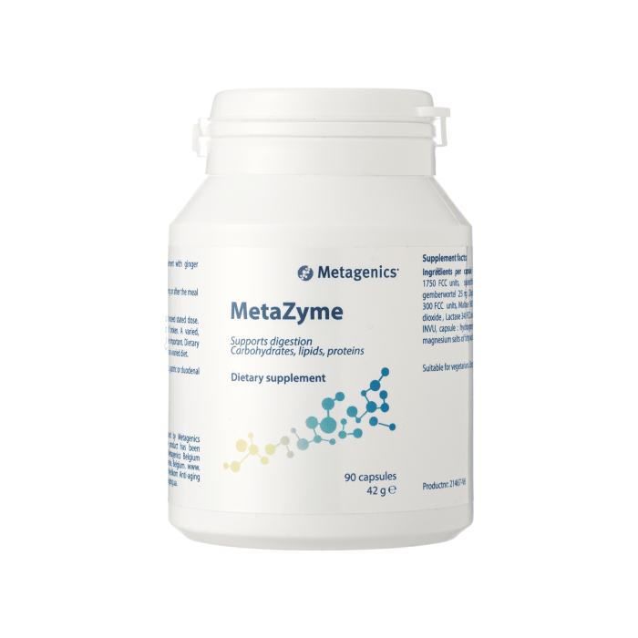 Дієтична добавка в капсулах МетаЗим MetaZyme 90шт, Metagenics Дієтична добавка в капсулах МетаЗим MetaZyme 90шт, Metagenics