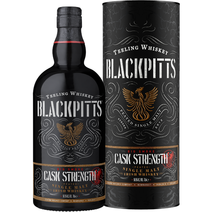 Віскі Teeling Blackpitts Cask Strength, Tube, 0.7 л