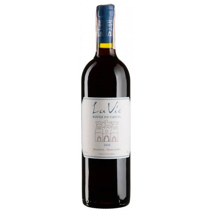 Вино Domaine du Castel La Vie Rouge du Castel / Ла Ві Руж дю Кастель 2021, червоне сухе, 0.75 л