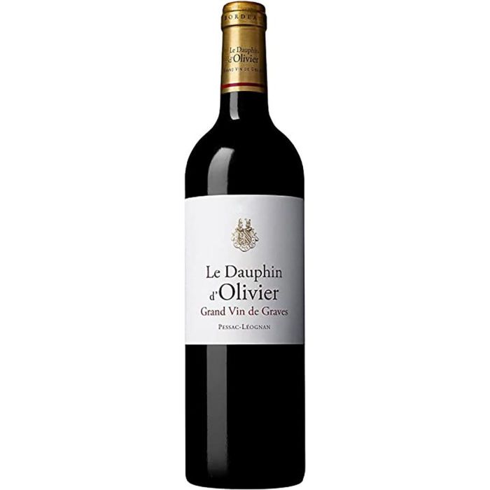 Вино Chateau Olivier Le Dauphin d'Olivier / Лє Дофін д'Олів'є 2016, червоне сухе, 0.75 л