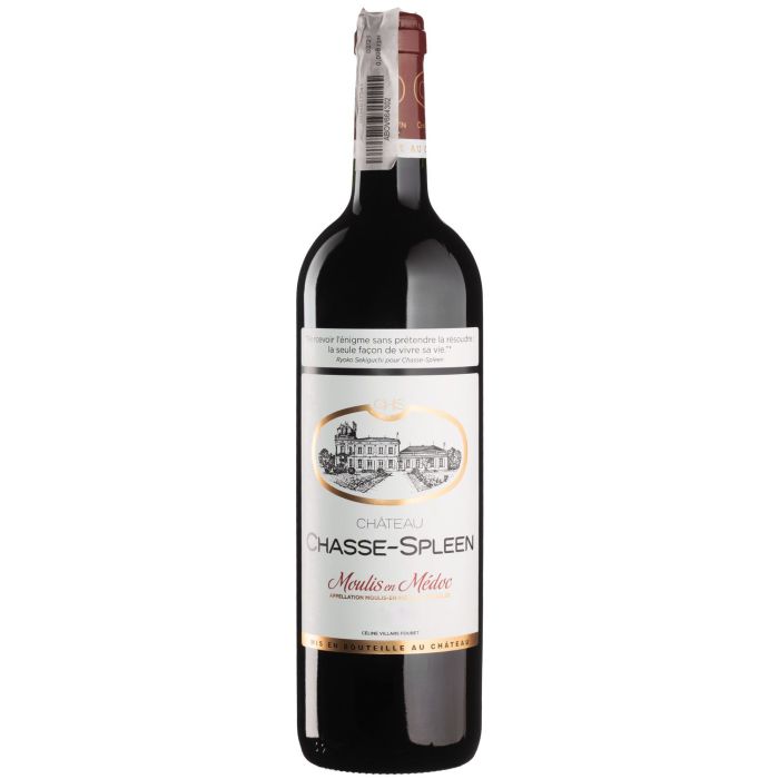 Вино Chateau Chasse-Spleen Chateau Chasse-Spleen Rouge / Шато Шасе-Сплін Руж 2019, червоне сухе, 0.75 л