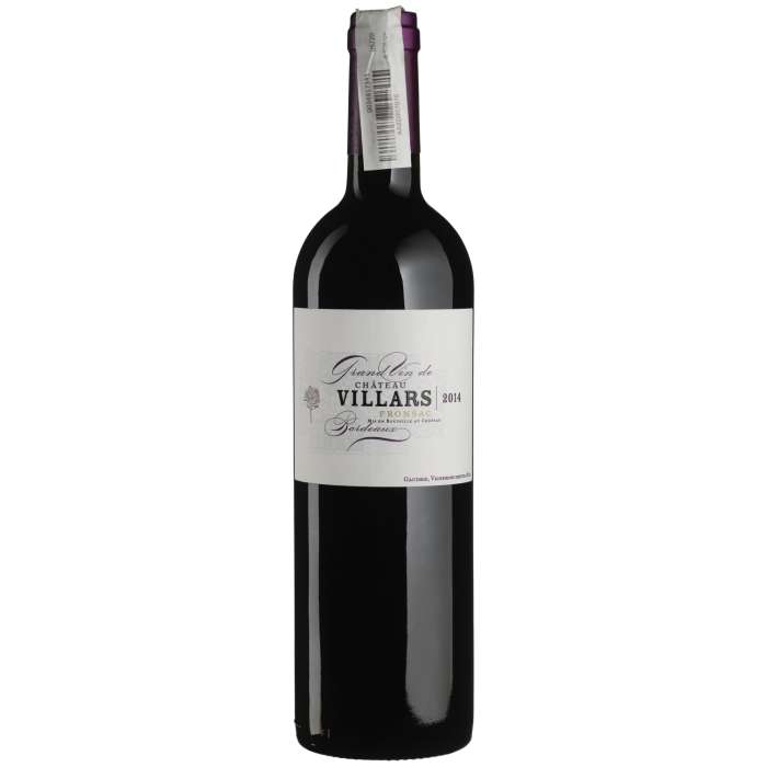 Вино Chateau Villars Chateau Villars / Шато Віллар 2017, червоне сухе, 0.75 л