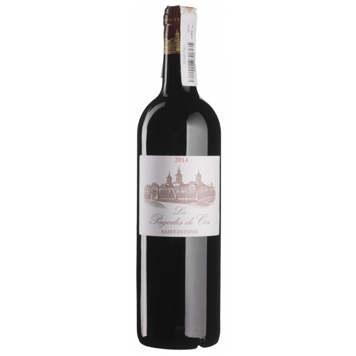 Вино Chateau Cos d'Estournel Les Pagodes de Cos / Лє Пагод де Ко 2018, червоне сухе, 0.75 л