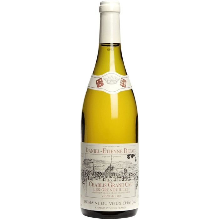 Вино Domaine Daniel-Etienne Defaix Chablis Grand Cru Grenouilles / Шаблі Гранд Крю Гренуй 2010, біле сухе, 0.75 л