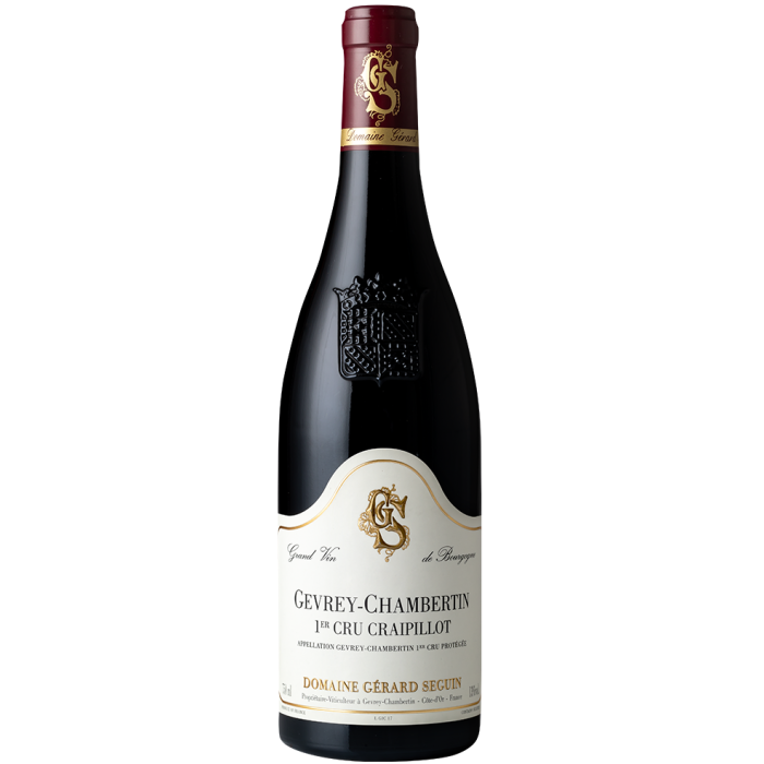 Вино Gerard Seguin Gevrey-Chambertin 1er Cru Craipillot / Жевре-Шамбертен Прем'єр Крю Крейпільйо 2018, червоне сухе, 0.75 л